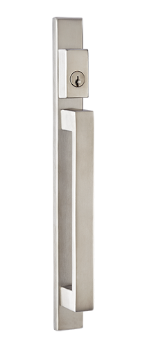 Optional Contemporary hardware shown in Satin Nickel